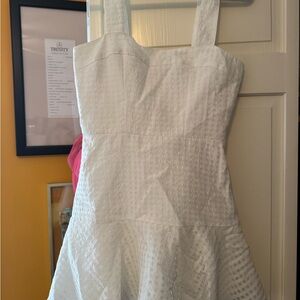 Amanda Uprichard White Mini Dress